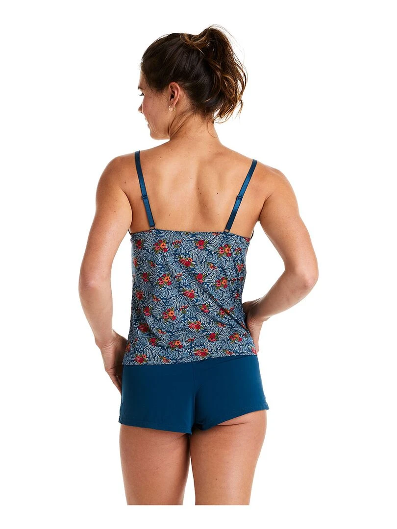 Top short PAPRIKA   Pomm'Poire   Bleu Rouge Bleu