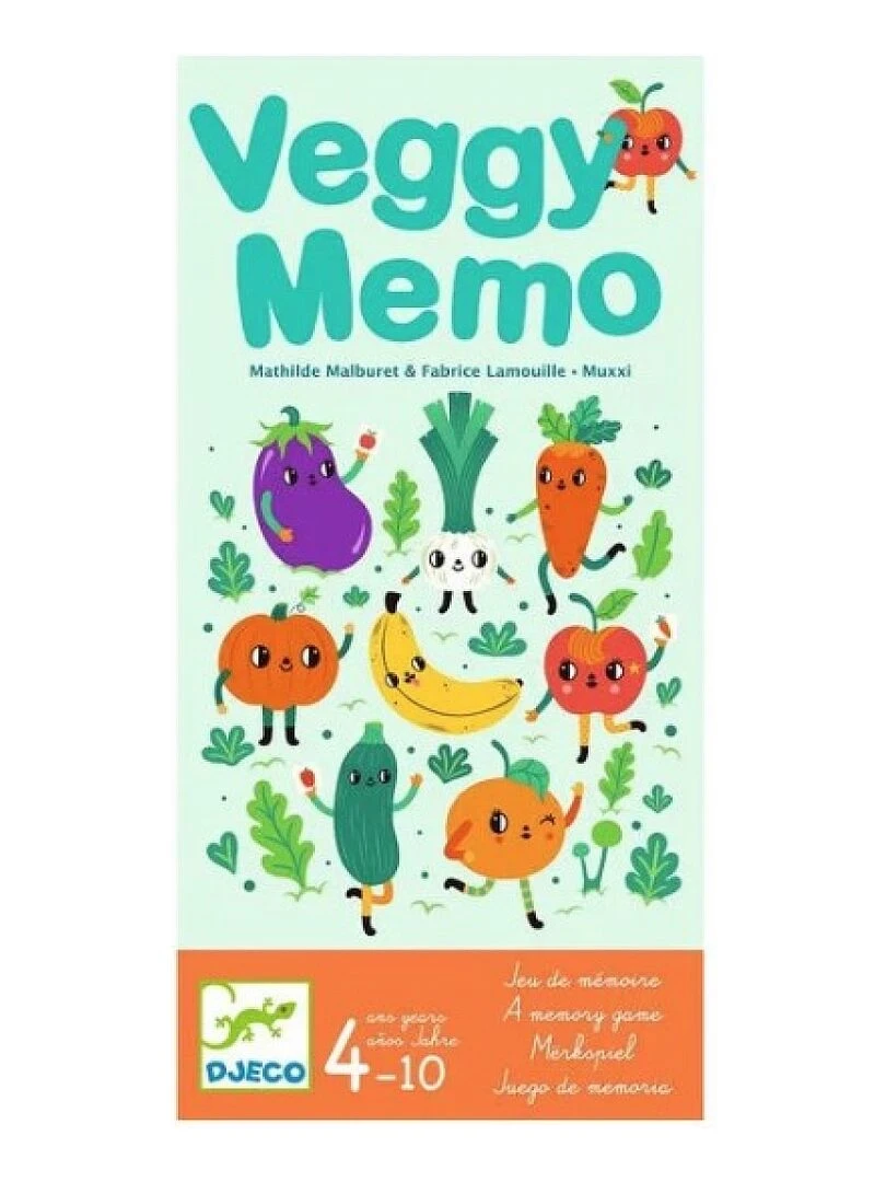 Dj08528 Veggy Memo Jeu De Memo N/A
