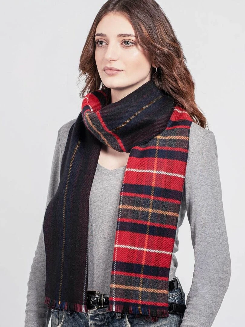 Echarpe Tamise   Fabriqué en France   Rouge