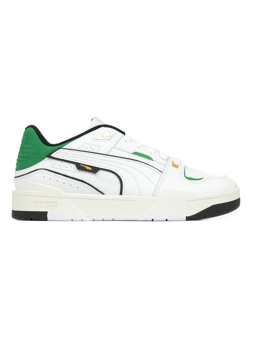 Baskets PUMA Slipstream Bball Blanc Vert