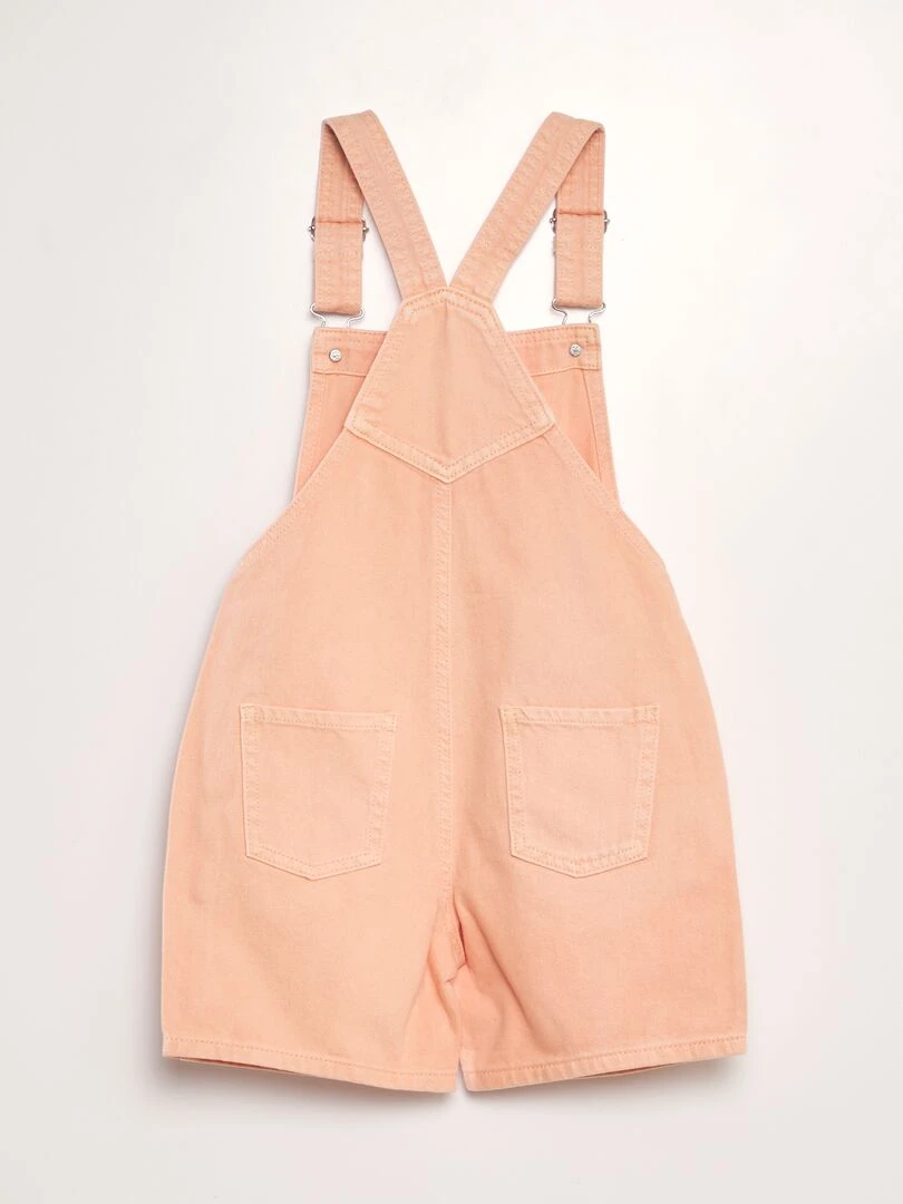 Salopette en jean Orange