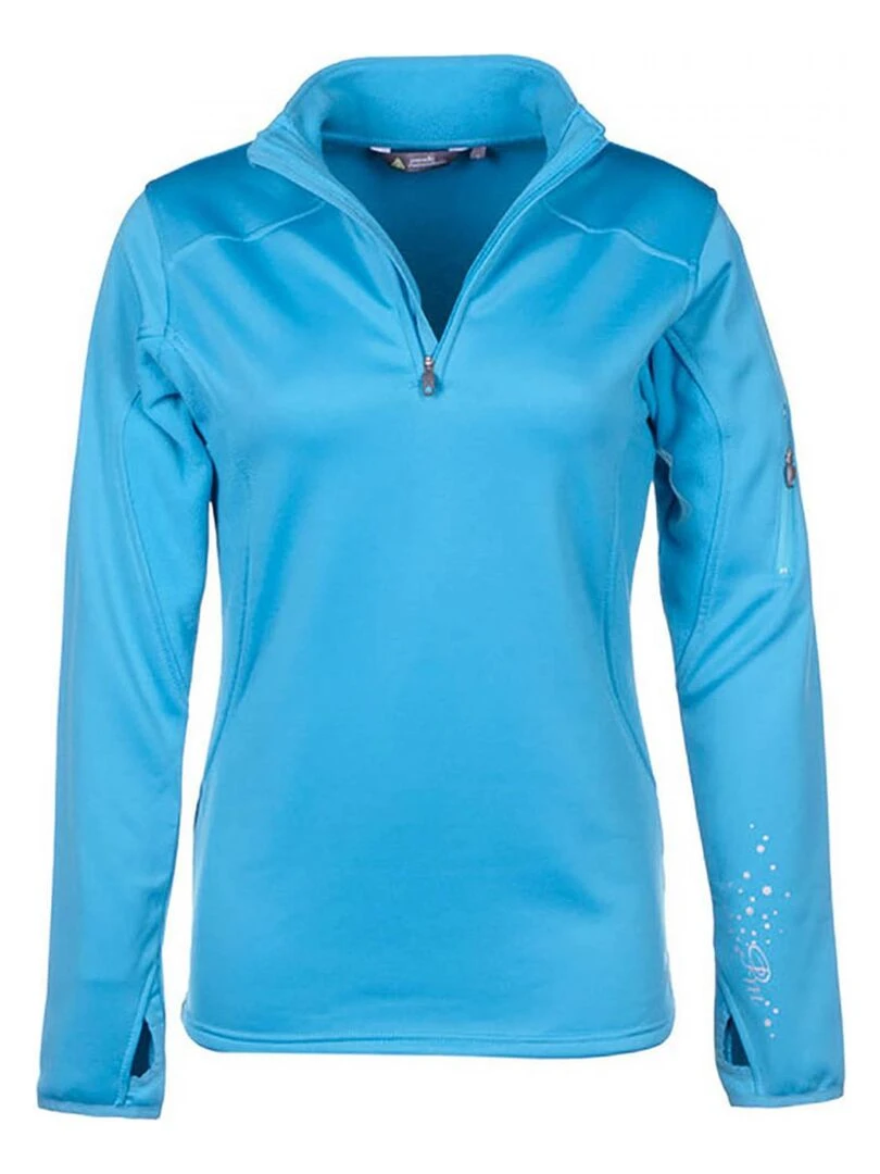Sweat polarshell femme ANY Bleu