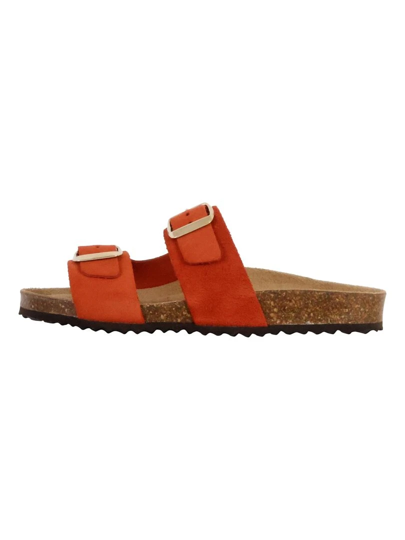 Mules à Enfiler Geox Brionia Orange