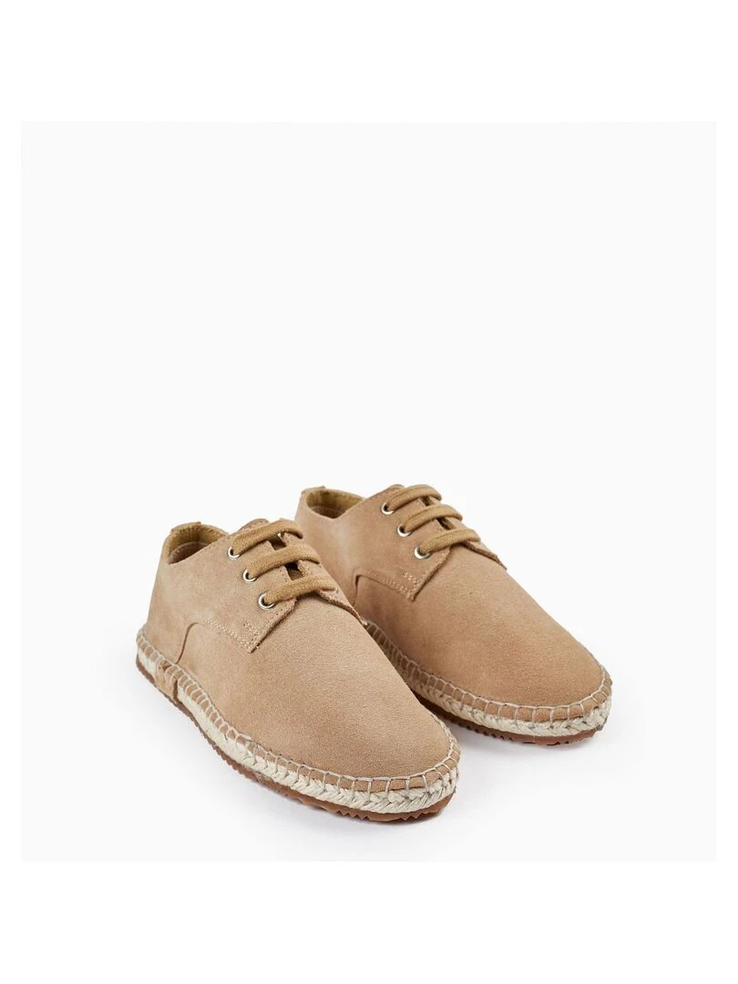 Chaussures en daim pour garçon BROTHERS&SISTERS Beige