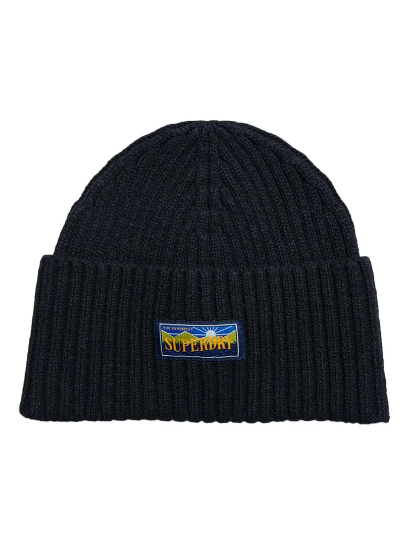 Bonnet Superdry Vintage Radar 2 Beanie Bleu