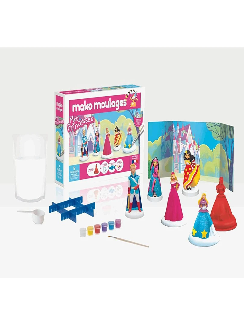 Mako Moulages 5 Moules Mes Princesses N/A