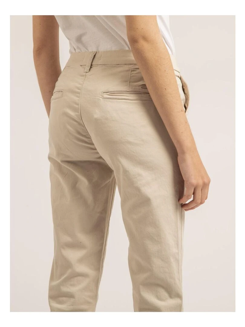 Pantalon chino slim EILYN Beige