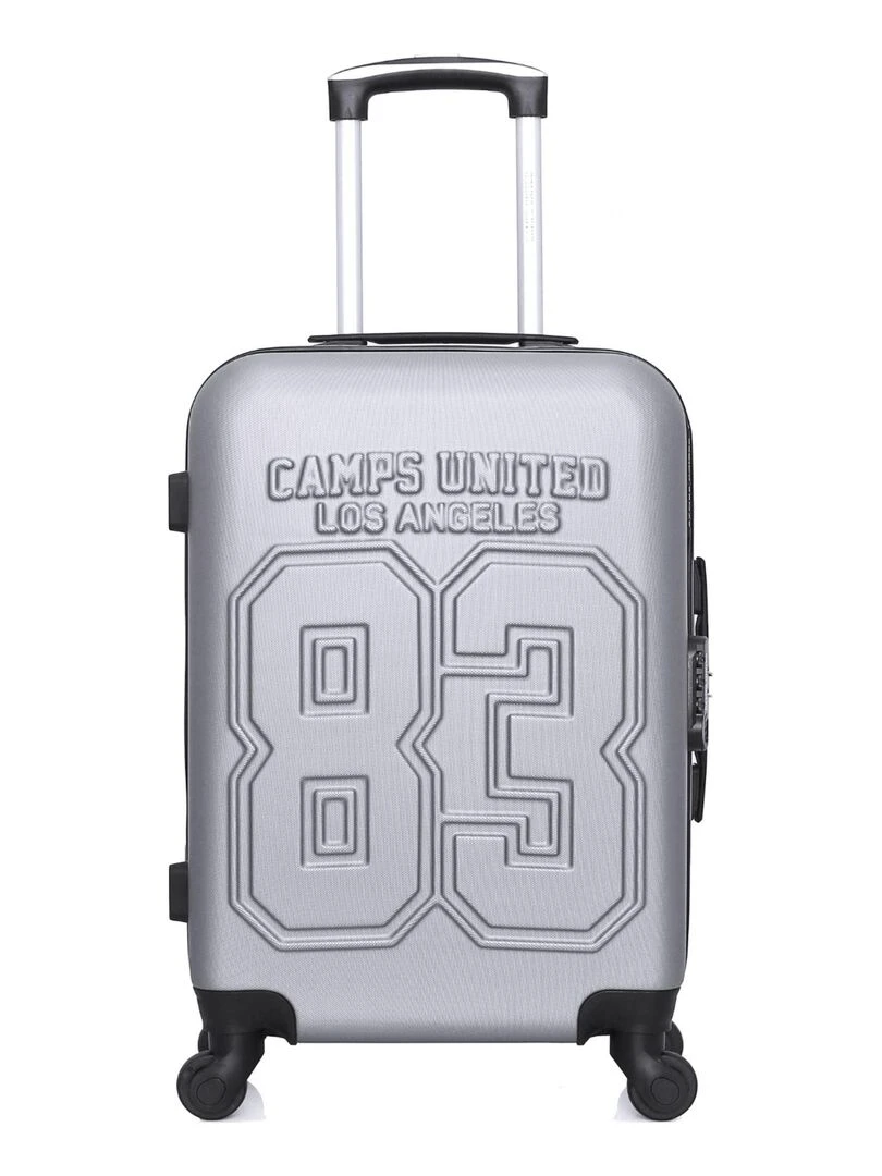 CAMPS UNITED VALISE CABINE ABS BERKELEY 4 ROUES 55 CM Gris