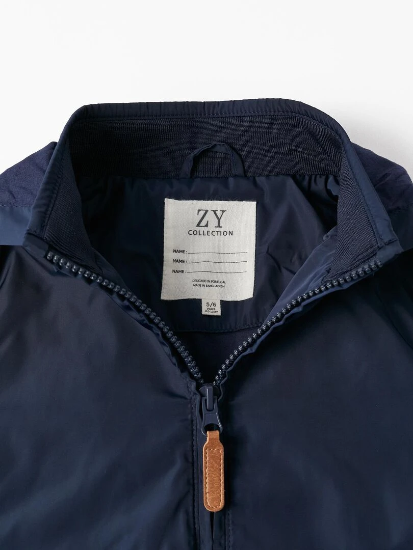 Manteau avec Capuche Amovible pour Garçon  ATLANTIC COMPANY   Bleu