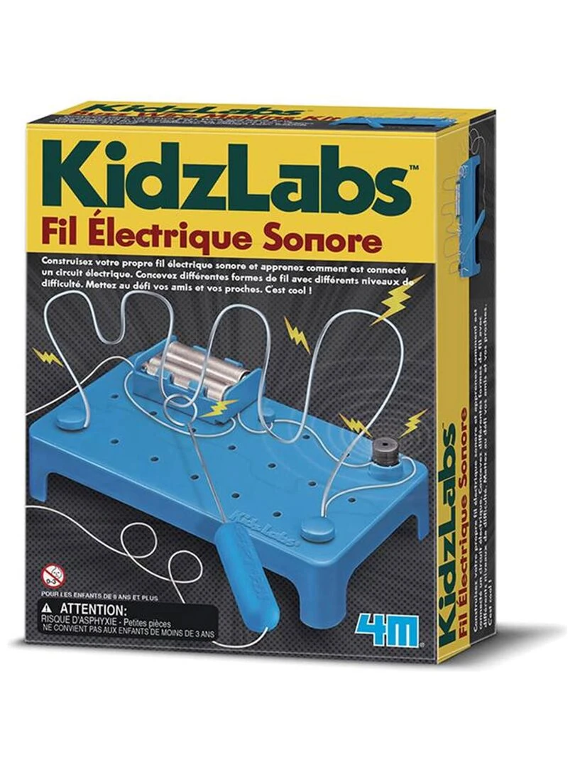 Kit de fabrication Kidzlabs : Fil électrique sonore N/A