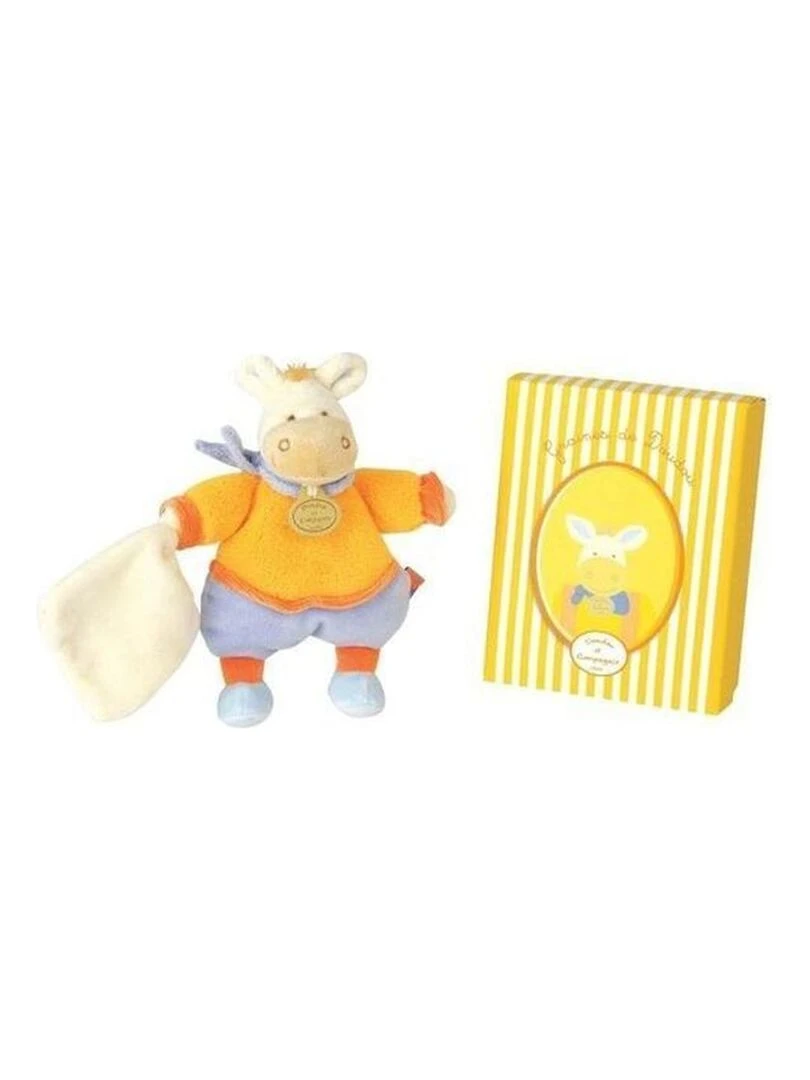 doudou Doudou et compagnie Ane Jaune DC2272 Graine de Doudou Pantin Jaune