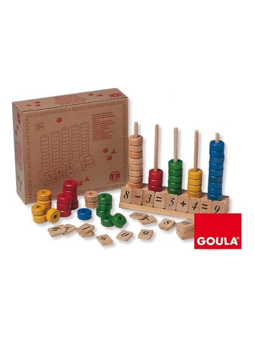 Boulier en bois : Abaque vertical   N/A