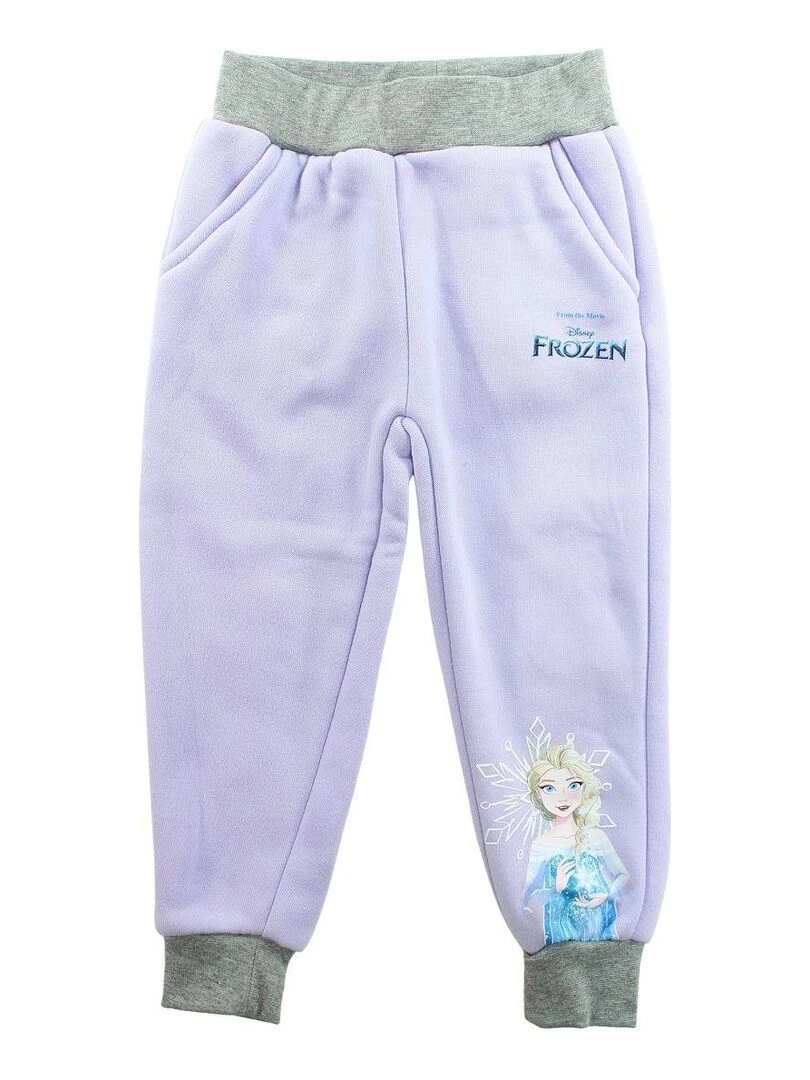 Disney Pantalon De Jogging fille imprimé La Reine Des Neiges Violet