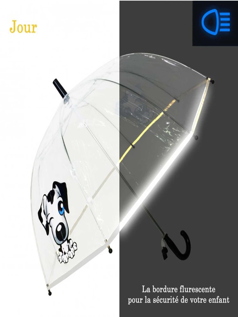 Parapluie Enfant Transparent  Chien   N/A