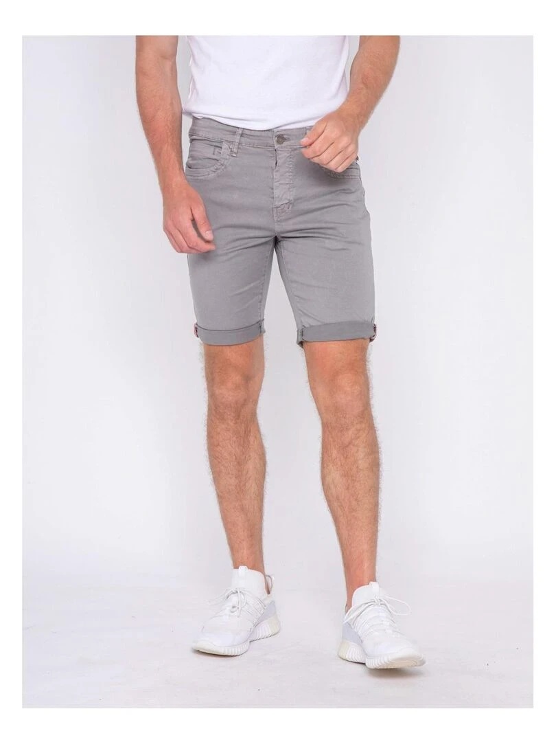 Bermuda BLOCHELLI Gris clair