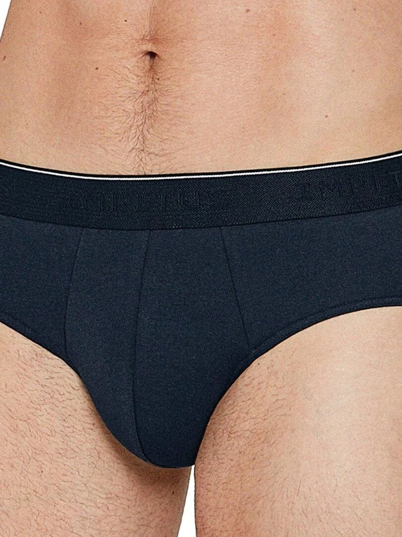 Pack 2 slips en coton Besar   Bleu