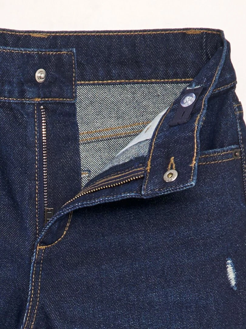 Jean droit à taille haute   Rinse