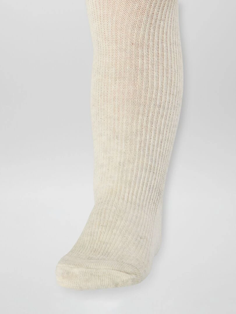 Lot de 2 collants chauds Gris