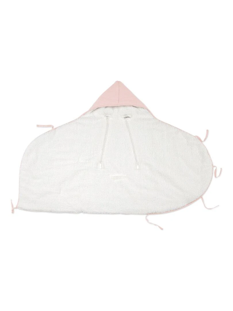 Bemini Nid d'ange doublé Pady tetra jersey et teddy Rose clair