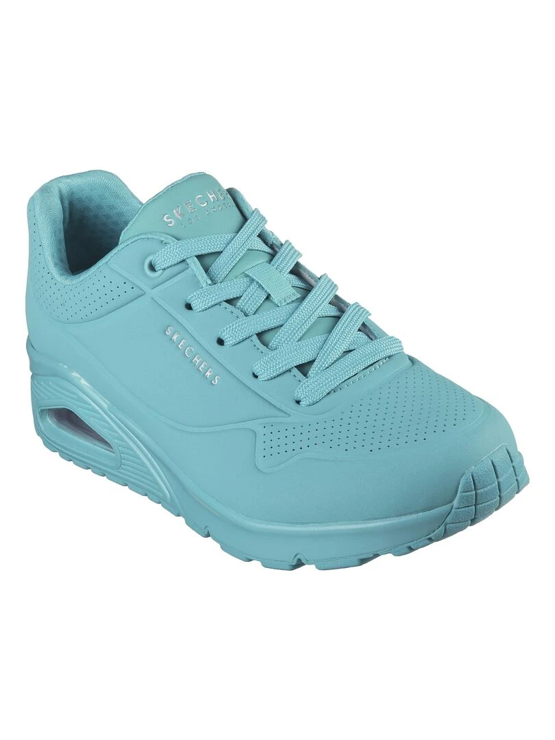 Basket à Lacets Skechers Stand On Air   Bleu