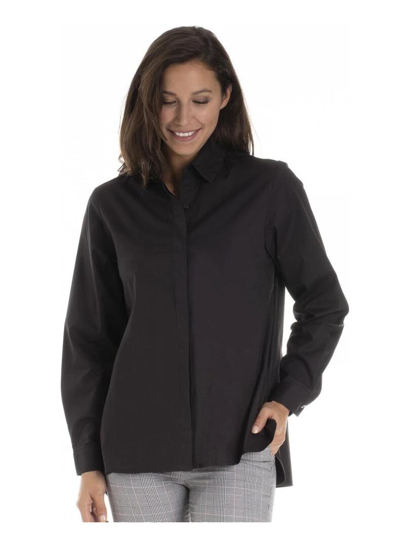Chemise col classique ANDREA Gérard Pasquier Noir Noir