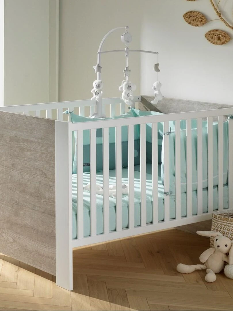 Lit évolutif LOFT   SAUTHON   Gris Blanc