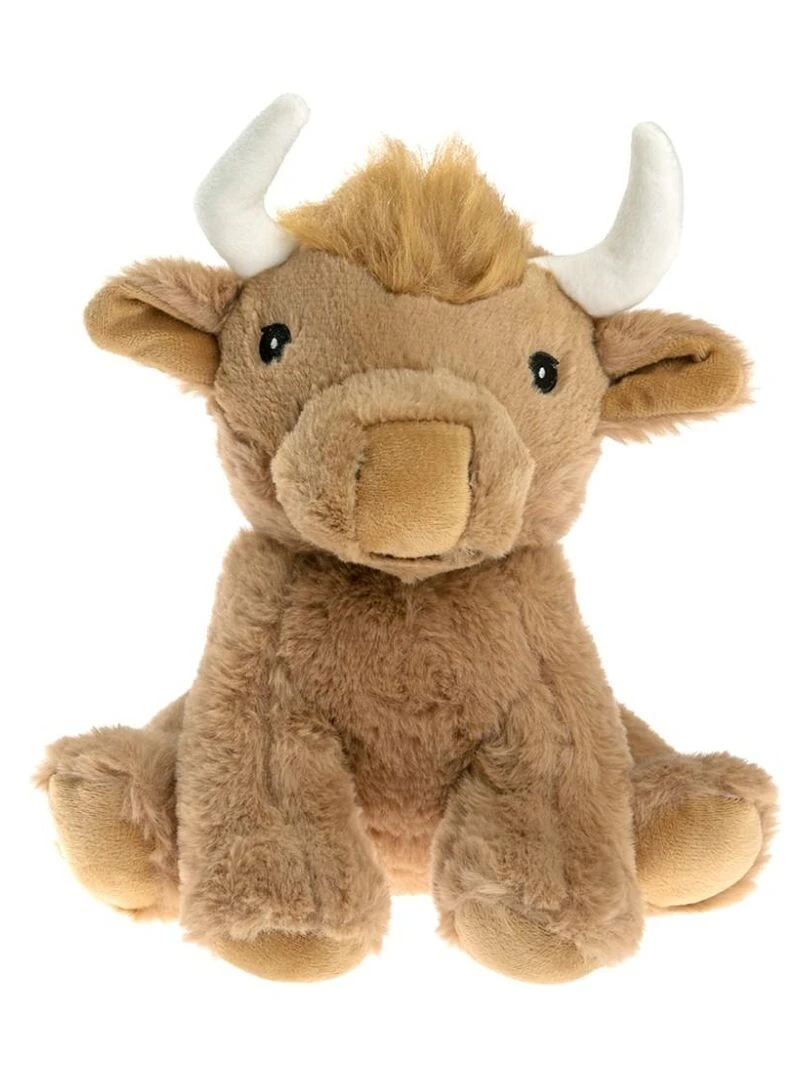 Peluche Bouillotte Yack Made in France Marron