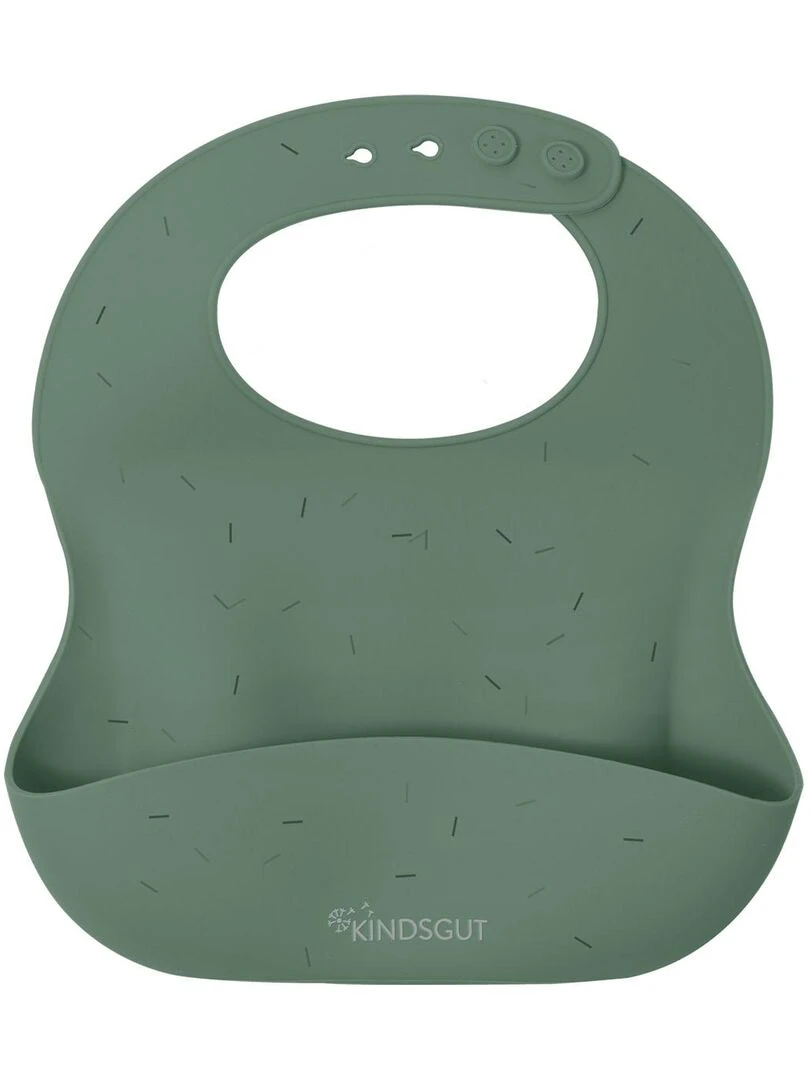 Bavoir bébé en silicone arrose Vert