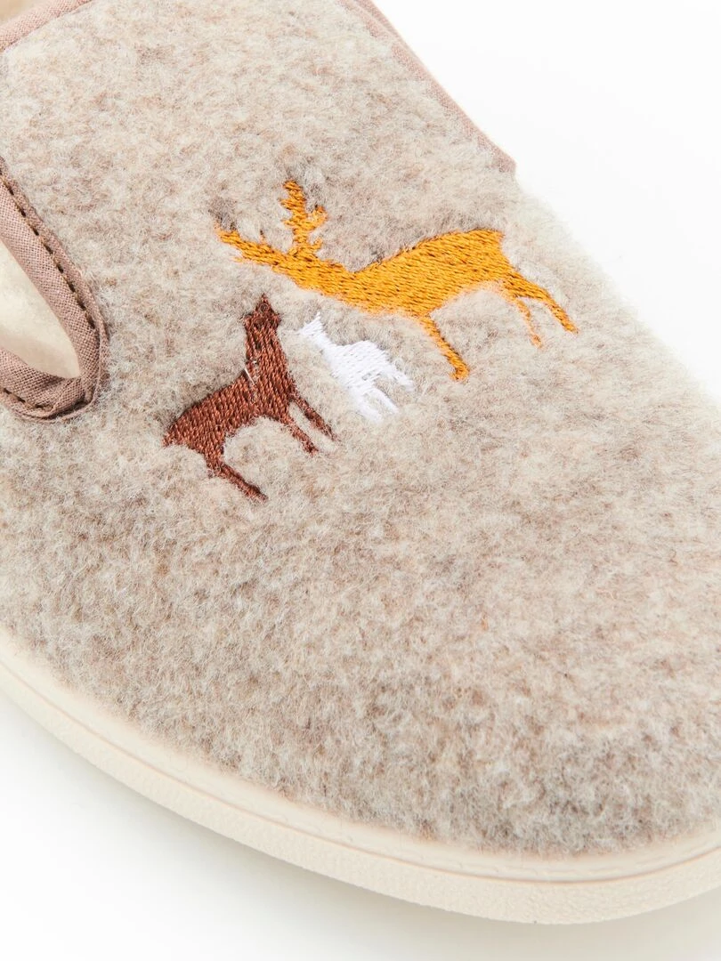 Charentaises Thermolactyl   Damart   Taupe