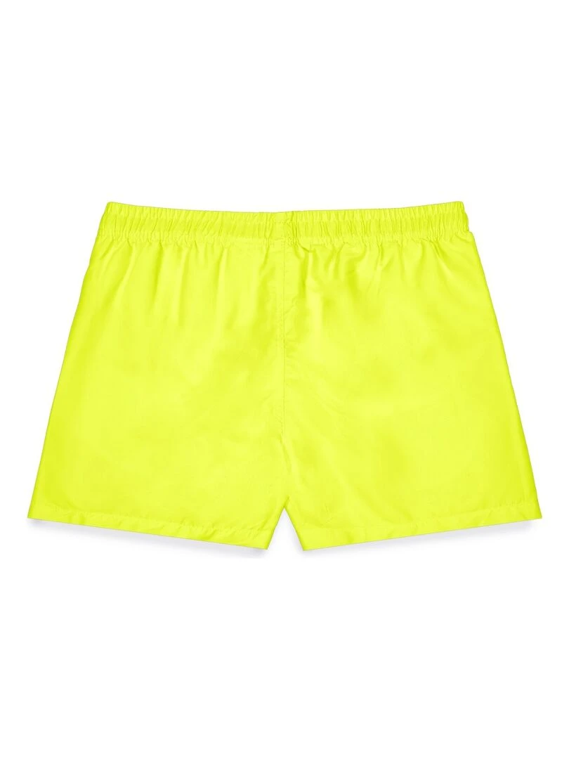 Boardshort court homme ceinture tout élastiquée Freegun Jaune
