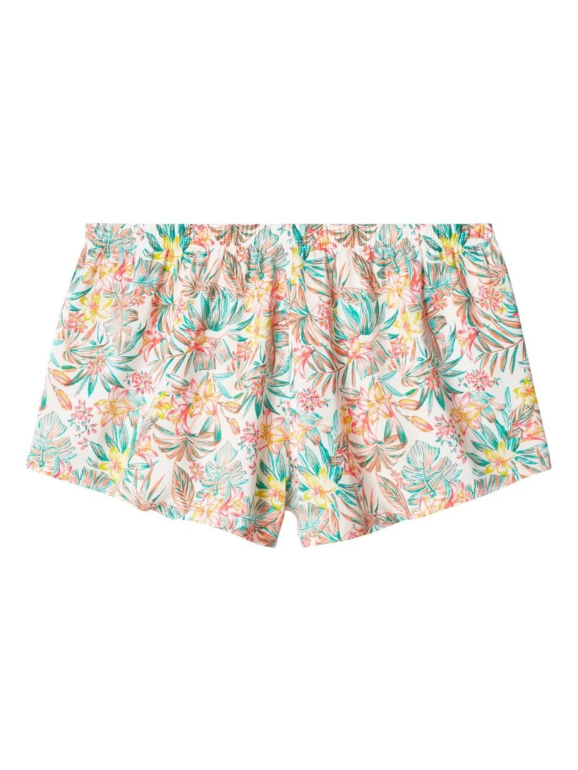 Short de pyjama UKULELE Pomm'Poire Bleu