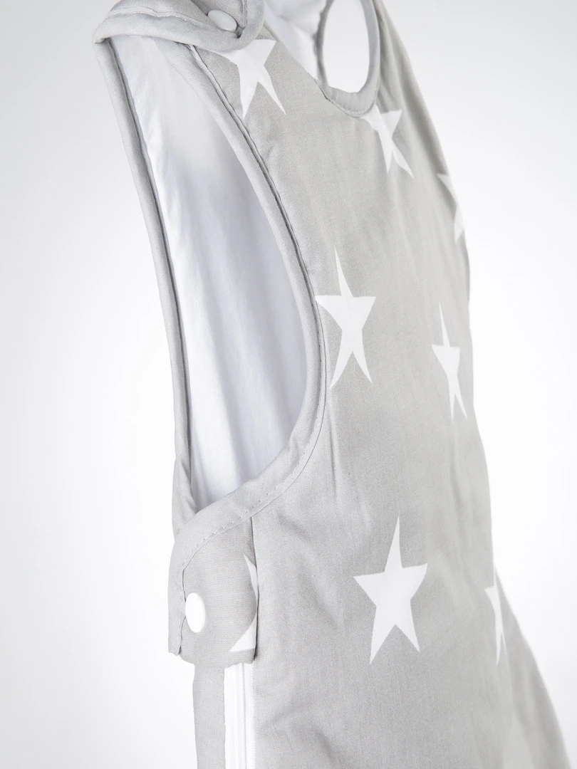 ROBA Gigoteuse Bébé "Little Stars" Sac de Couchage Toute L'année Gris moyen