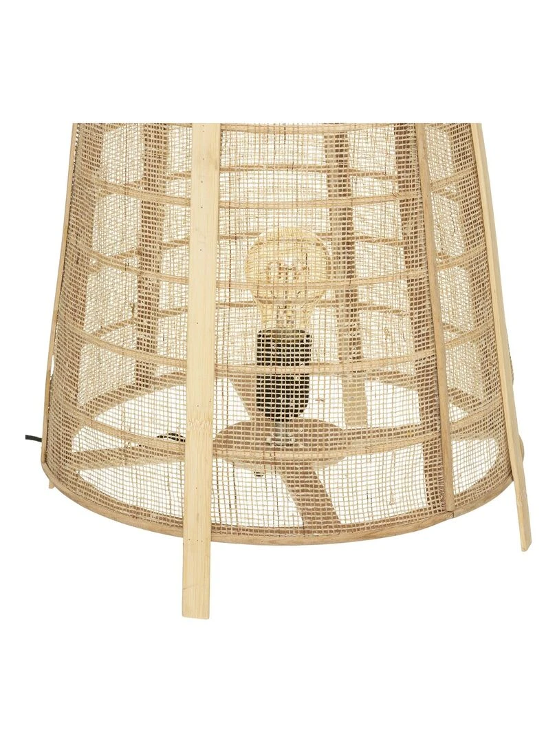 Lampe à poser bohème originale   Beige