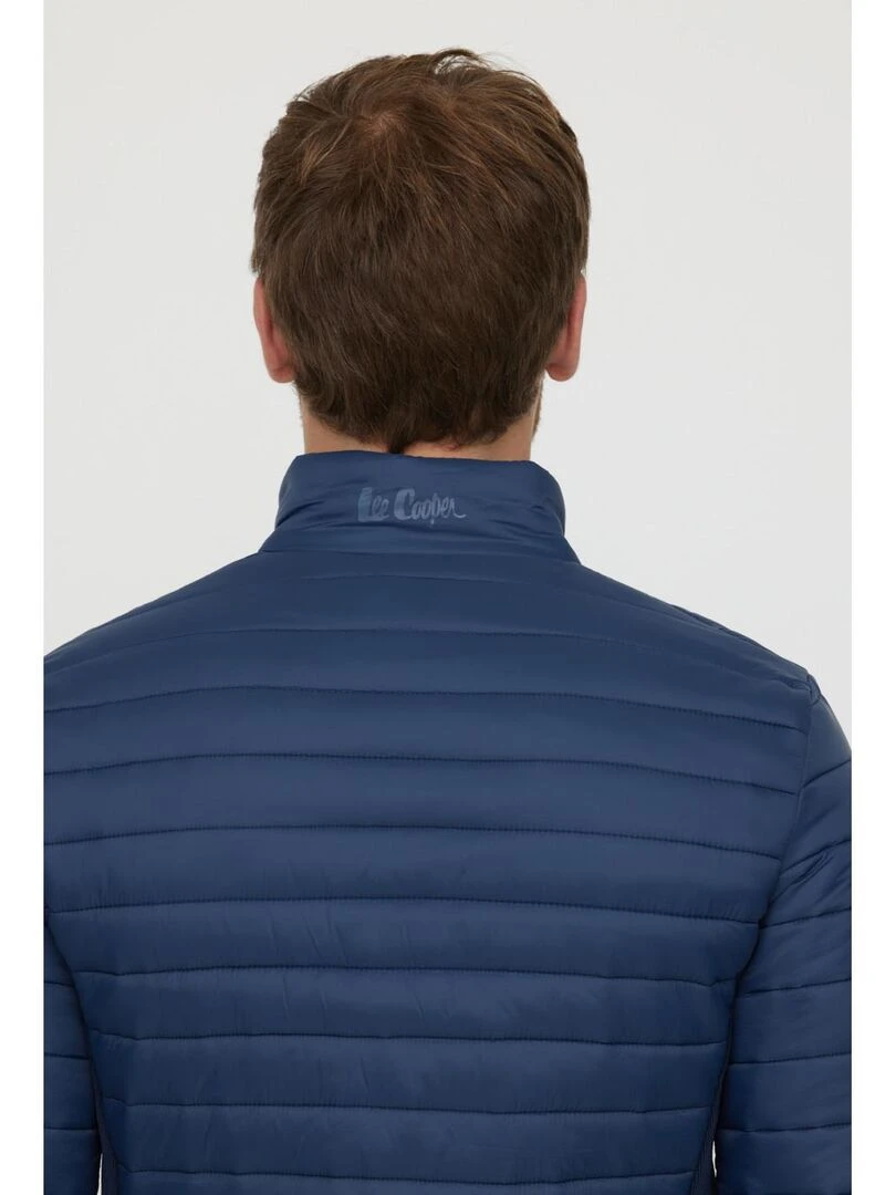 Lee Cooper   Doudoune nylon regular FRESHO   Bleu marine