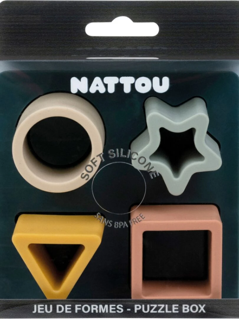Puzzle en silicone à encastrer vert foncé   N/A