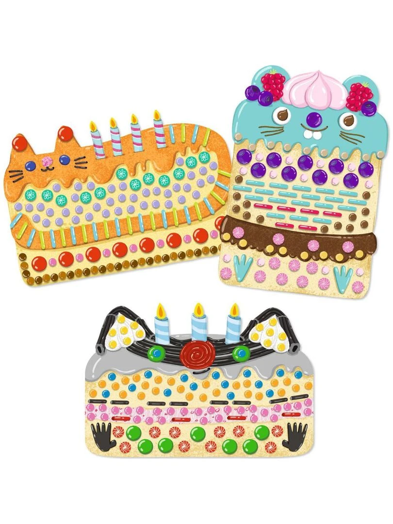 Collages pour les petits Cakes et bombecs N/A