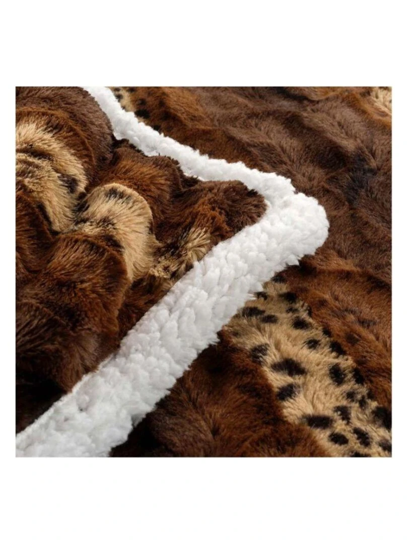Plaid Grizzly Marron Marron