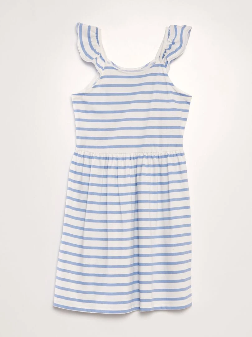 Robe légère imprimée BLEU