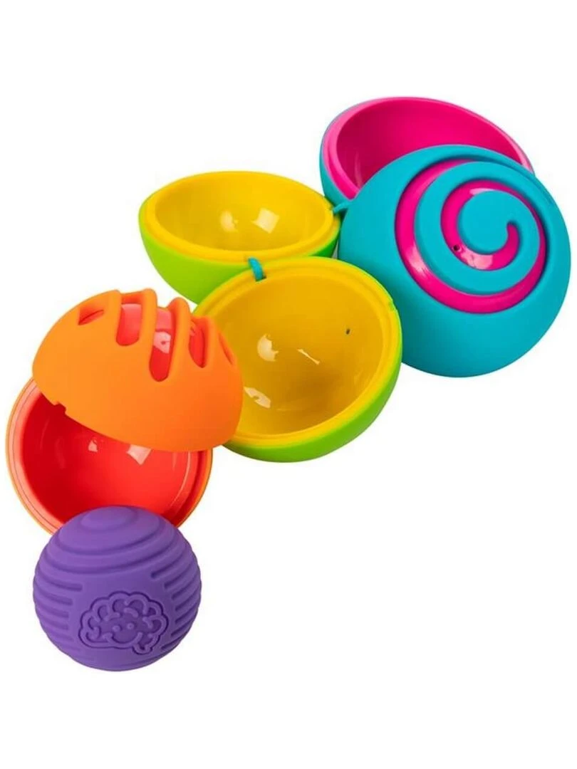 Balles texturées à emboîter : Oombeeball   N/A