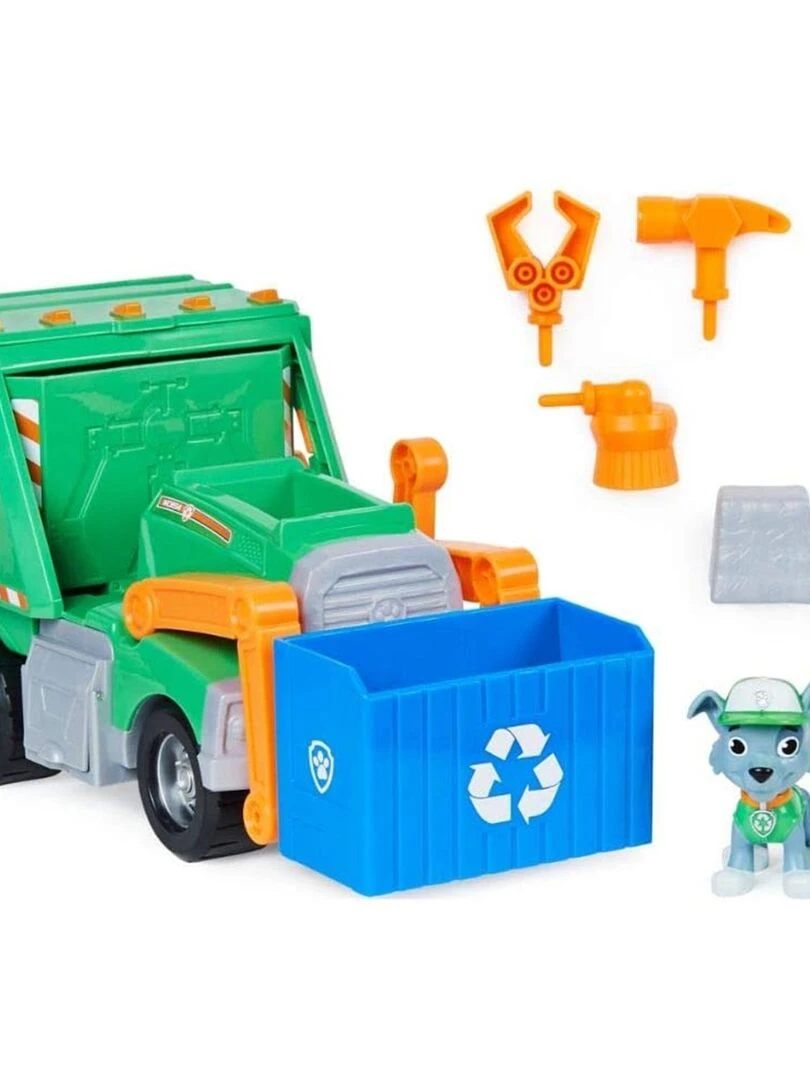 Paw Patrol Camion de recyclage avec Rocky   N/A