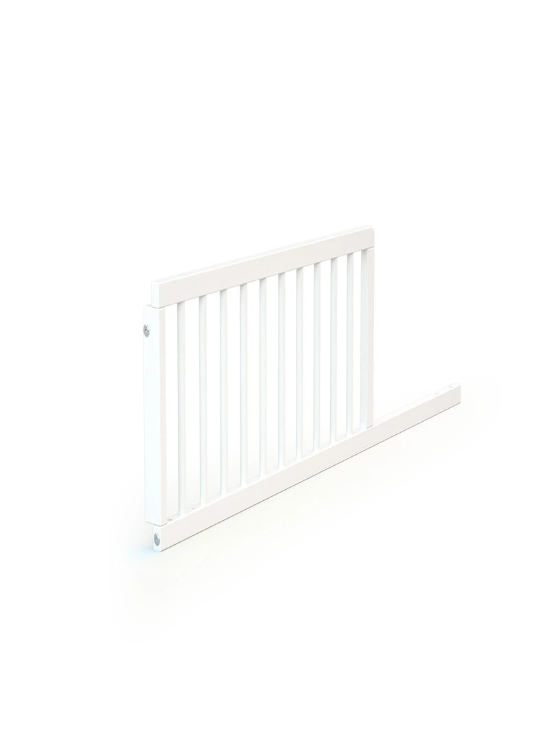 AT4 Barrière de lit bébé 120cm FESTIVE Blanc