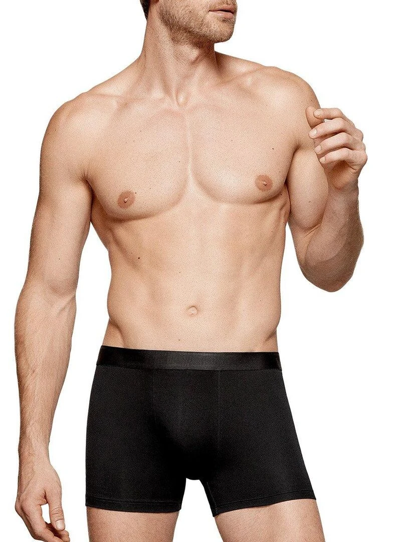 Boxer coton Executive Noir