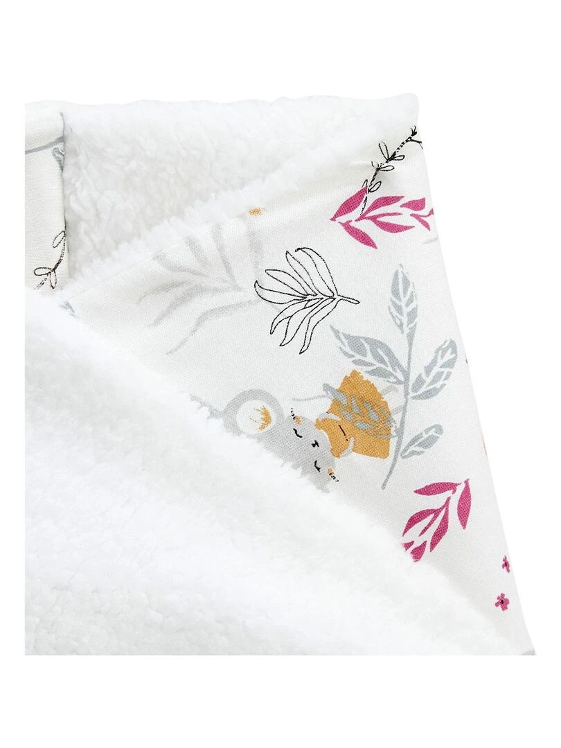 Cache cou enfant en sherpa Charlie Ecru