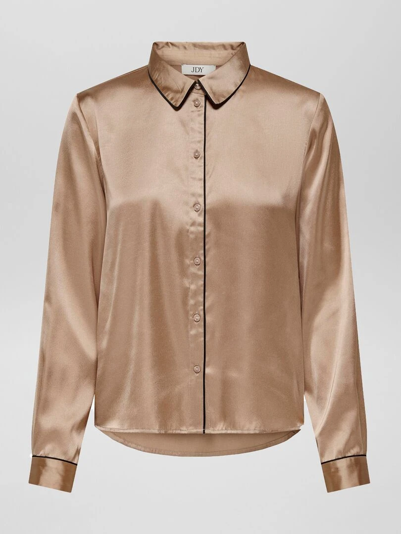 Chemisier en satin 'JDY' Champagne