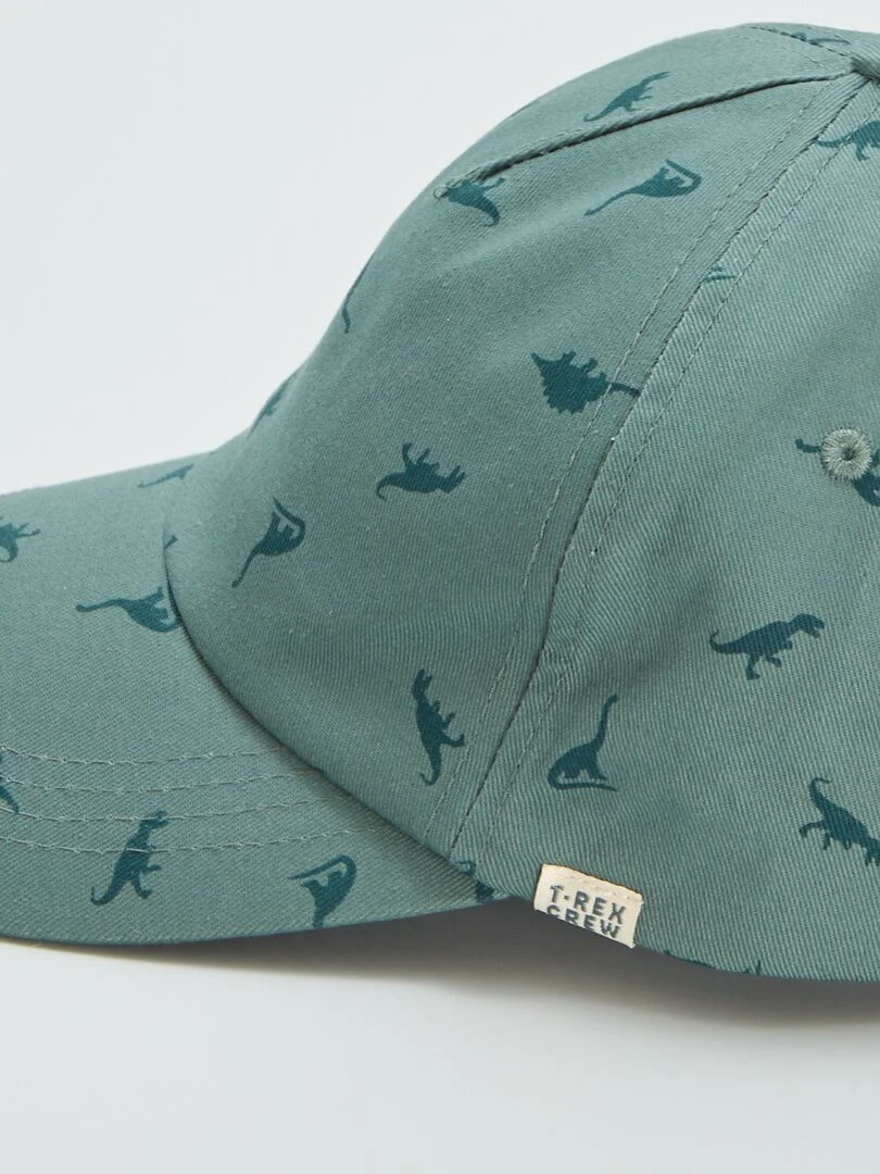 Casquette imprimé 'dinosaures'   Vert