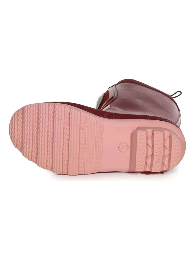 Regatta   Bottes de pluie FAIRWEATHER SHINE BRITE   Violet foncé