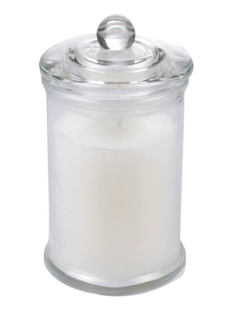 Bougie parfumée en bocal Blanc