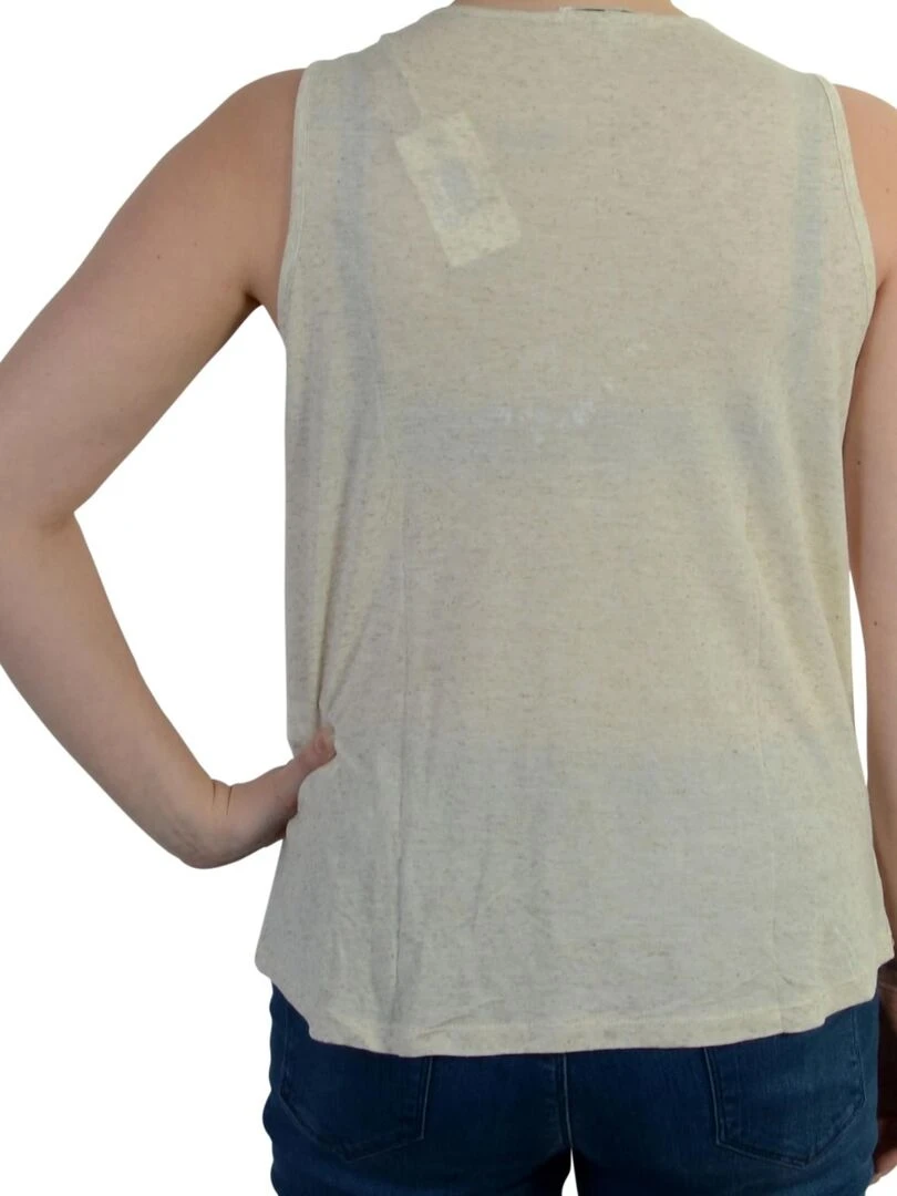 Tee Shirt Pepe Jeans Lolas Ecru Gris