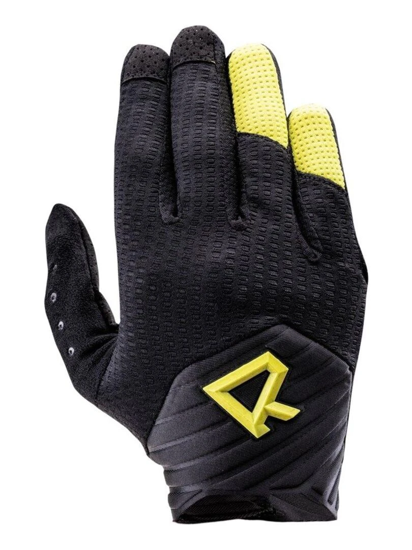Radvik   Gants d'équitation CUTFULL   Noir Jaune