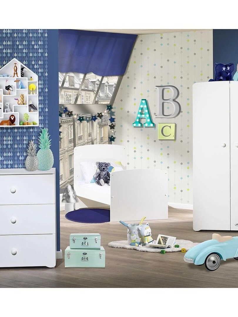 Lit évolutif BASIC   BABYPRICE   Blanc